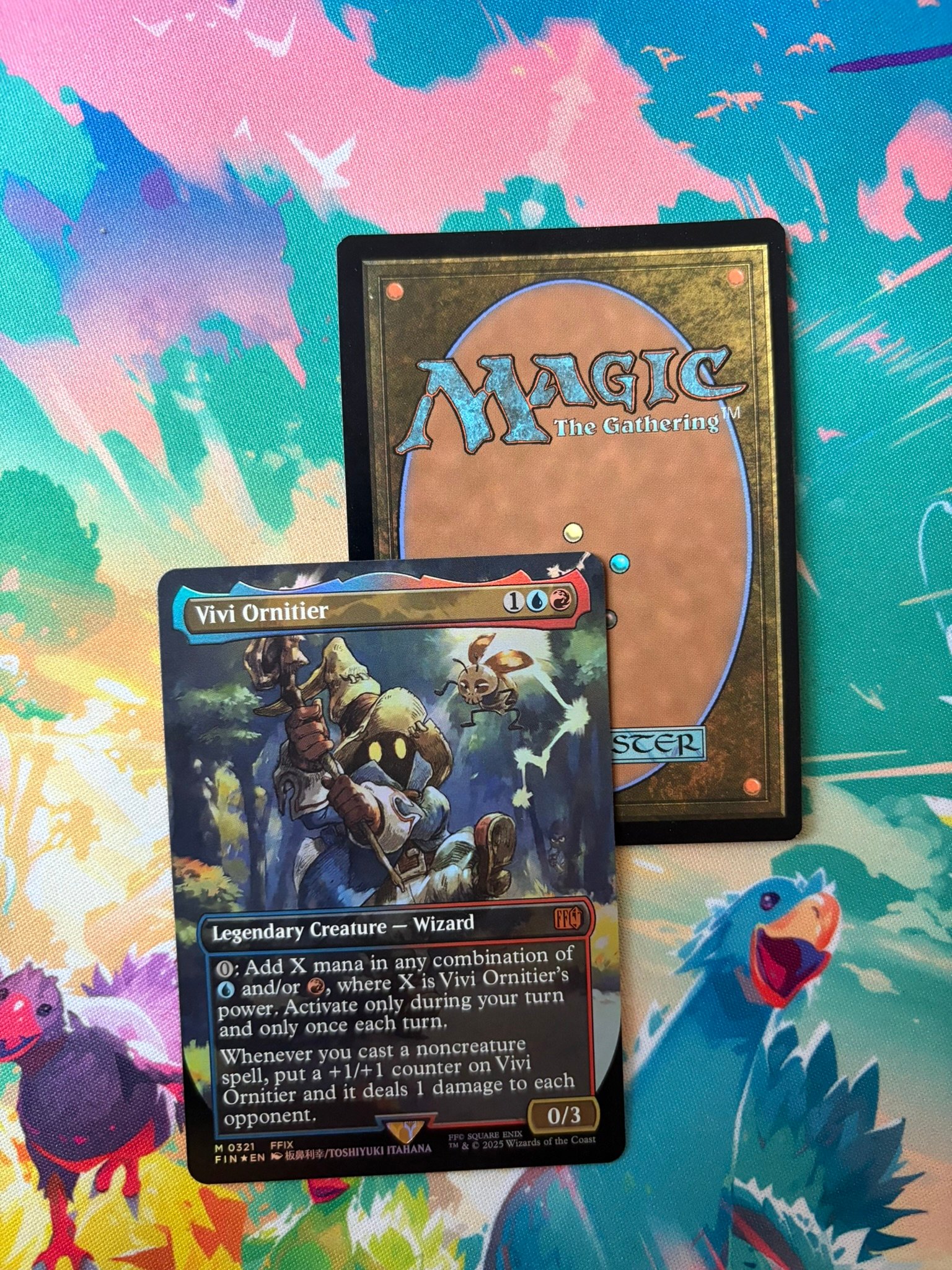 Vivi Ornitier FIN Borderless #321 Foil