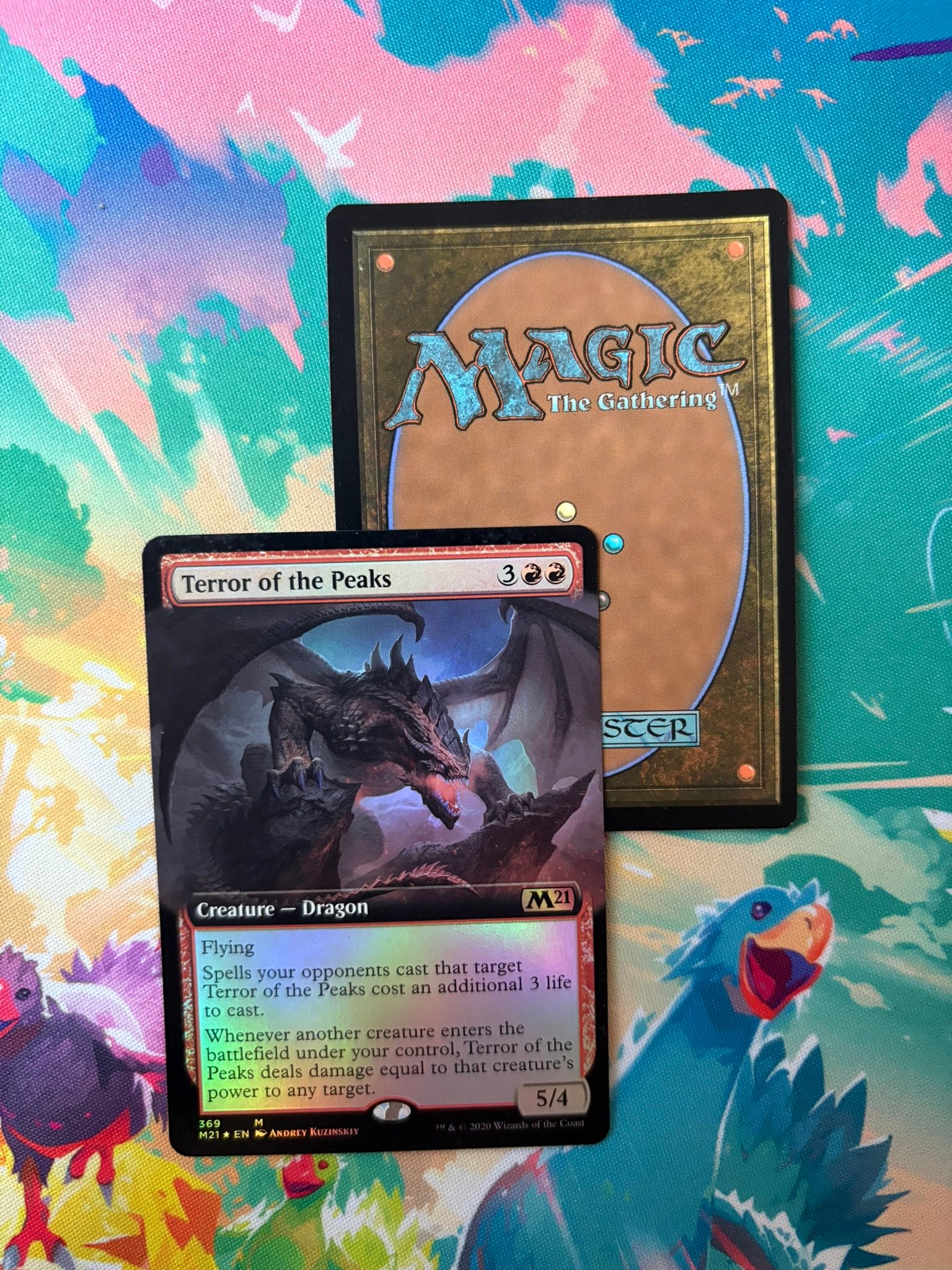 Terror of the Peaks #369 Foil