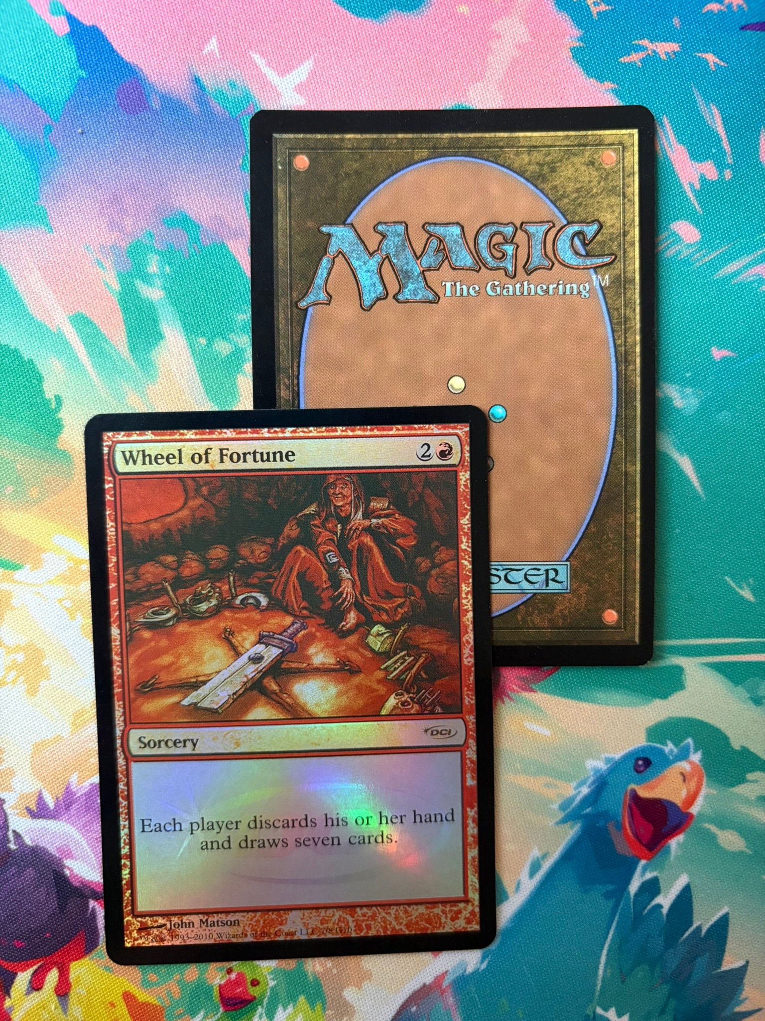 Wheel of Fortune Judge Promo Foil
