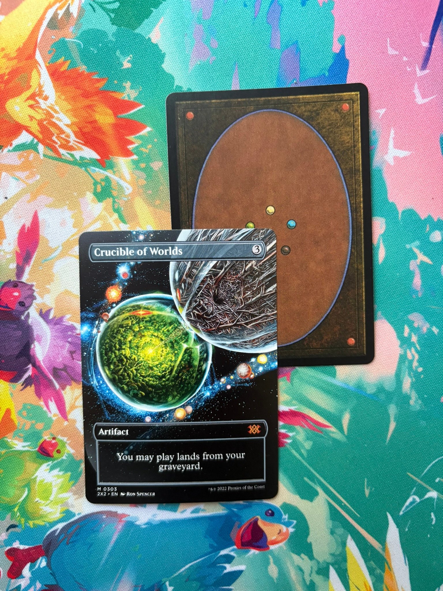 Crucible of Worlds (Alternate Art)