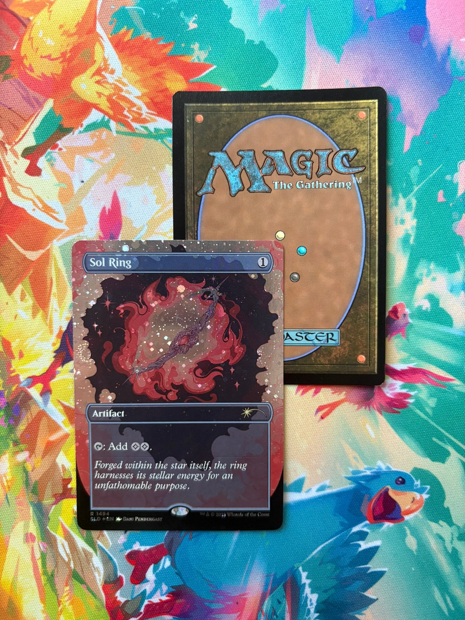 Sol Ring SLD #1494 Galaxy Foil