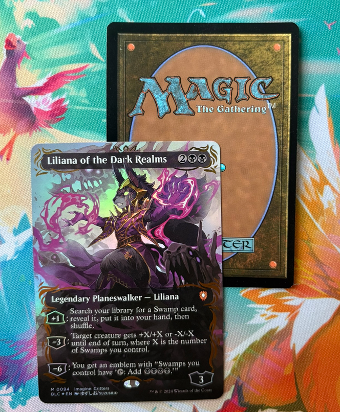 Liliana of the Dark Realms (Raised Golden Foil)