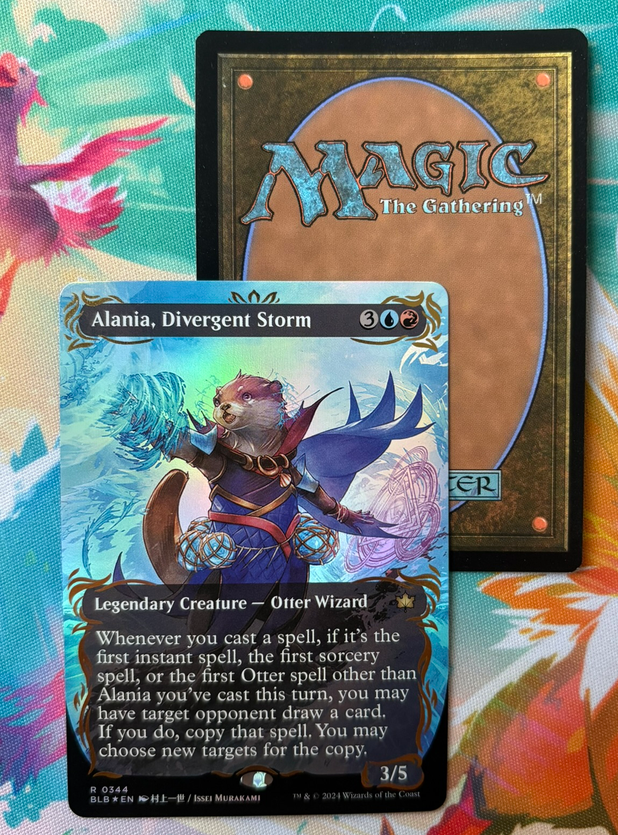 Alania, Divergent Storm (Raised Golden Foil)