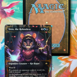 Vren, the Relentless (Raised Golden Foil)
