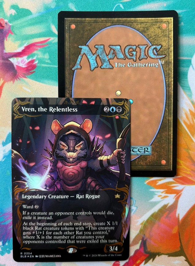Vren, the Relentless (Raised Golden Foil)