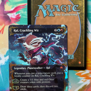 Ral, Crackling Wit (Raised Golden Foil)