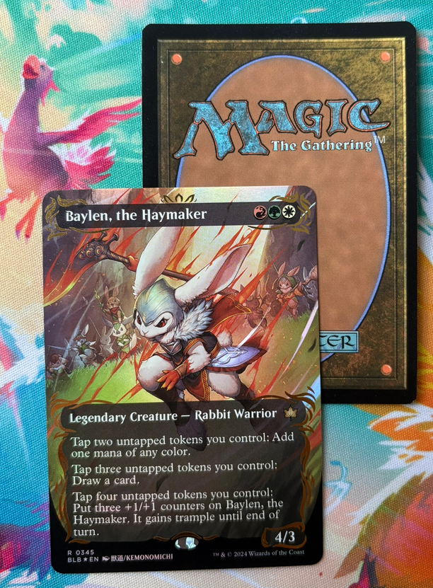 Baylen, the Haymaker (Raised Golden Foil)