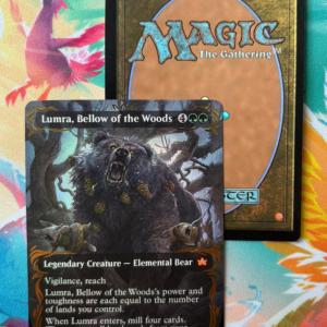 Lumra, Bellow of the Woods (Raised Golden Foil)