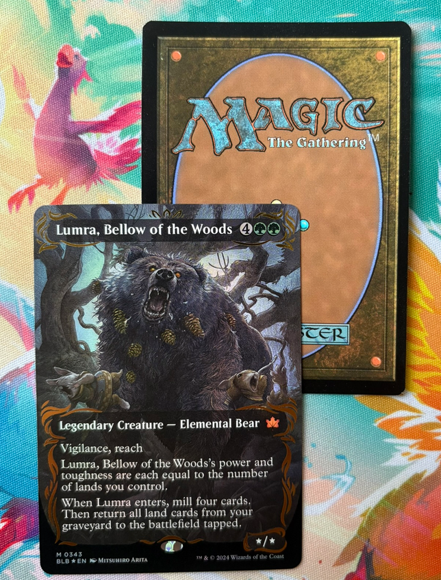 Lumra, Bellow of the Woods (Raised Golden Foil)