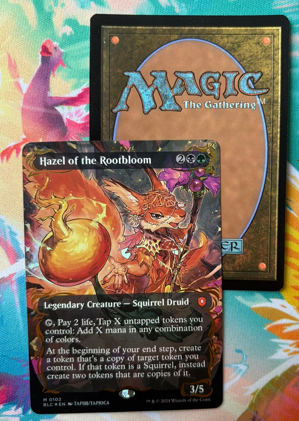 Hazel of the Rootbloom (Raised Golden Foil)