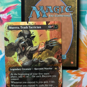 Muerra, Trash Tactician (Raised Golden Foil)