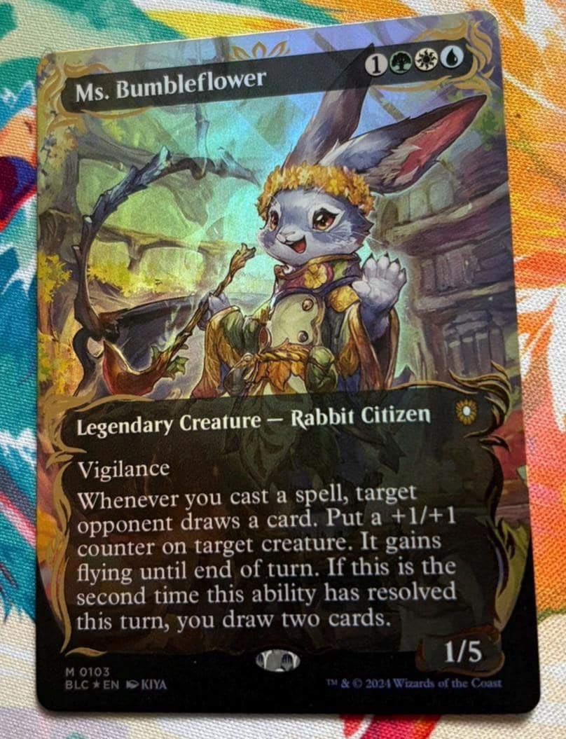 Ms. Bumbleflower (Raised Foil) | Proxy