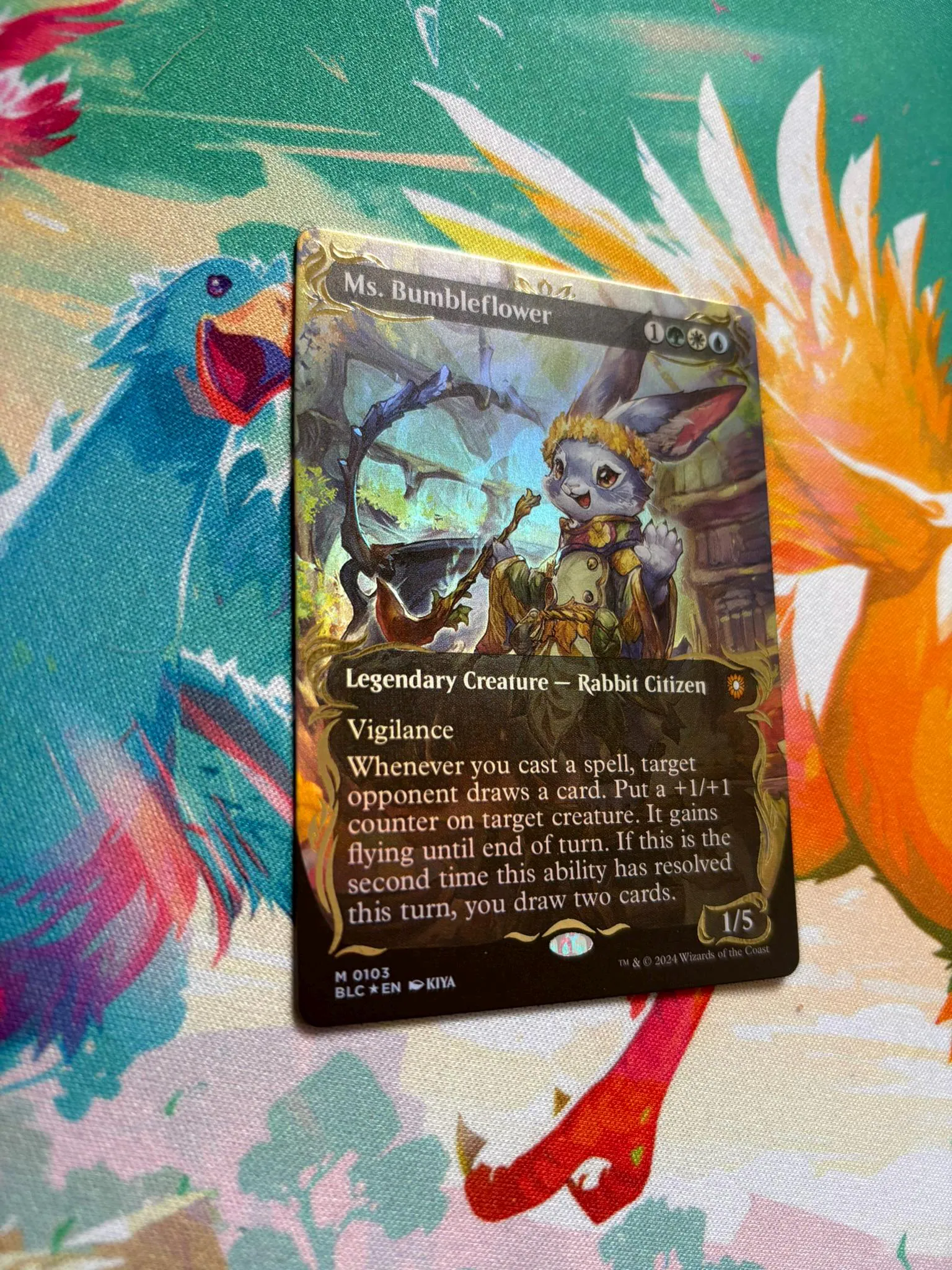 Ms. Bumbleflower (Raised Foil) | Proxy - Image 2