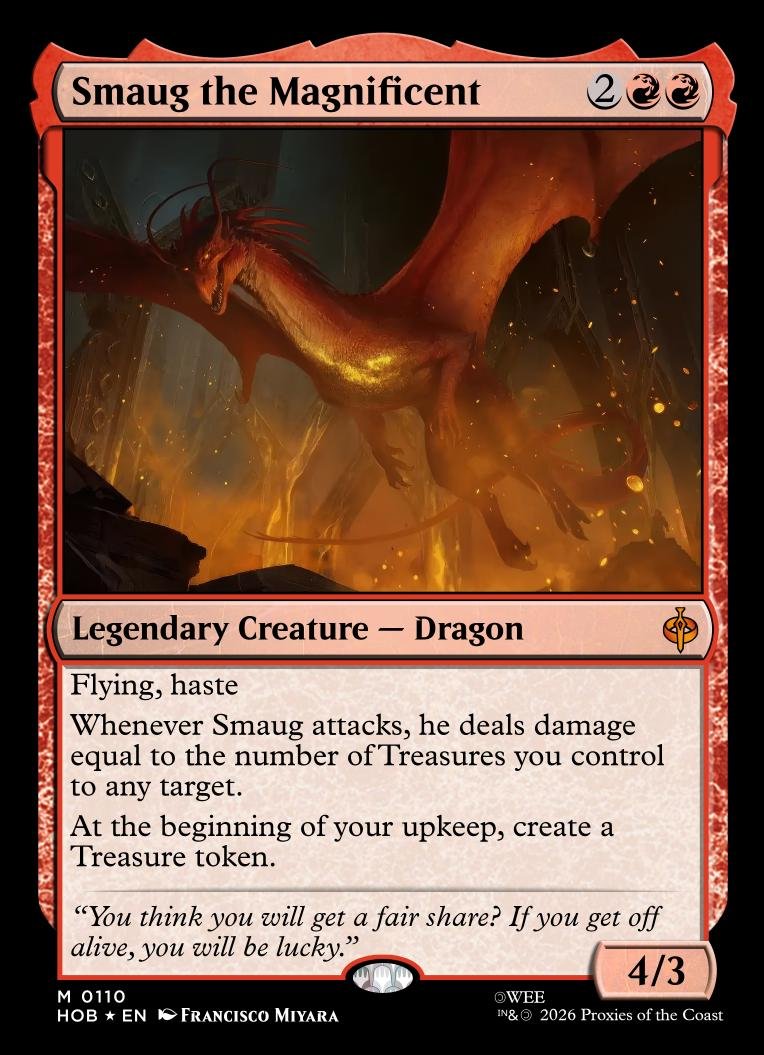 Smaug, the Magnificent HOB #0110 - Image 2