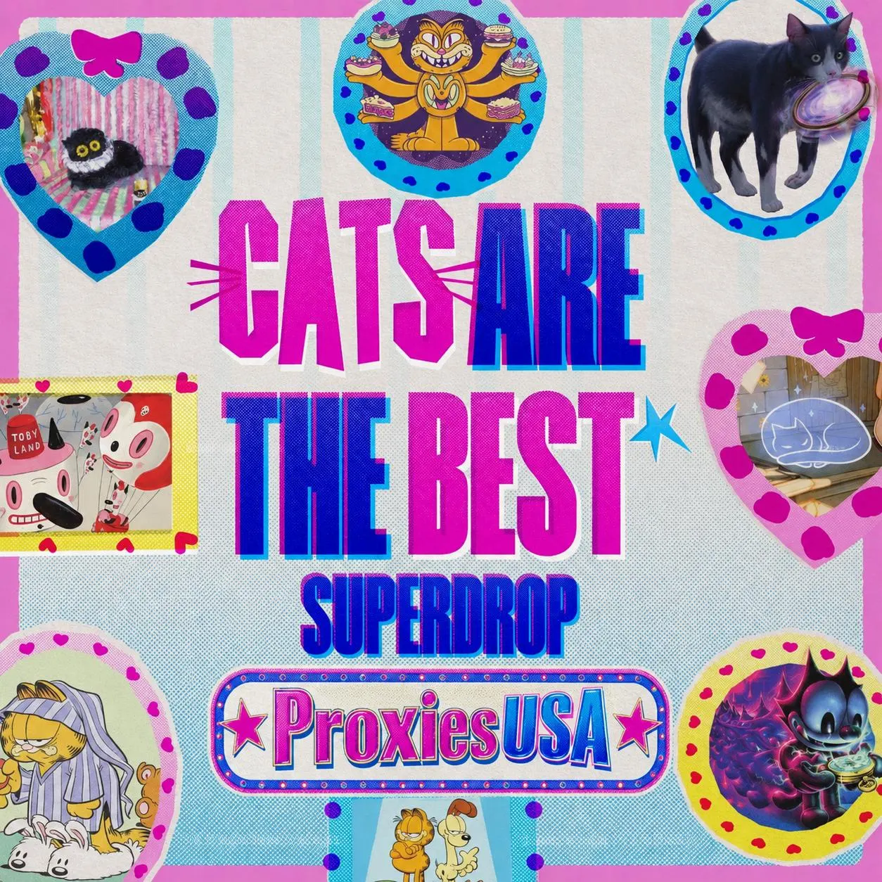 Cats Are the Best Superdrop: 40 Cards (Foil)