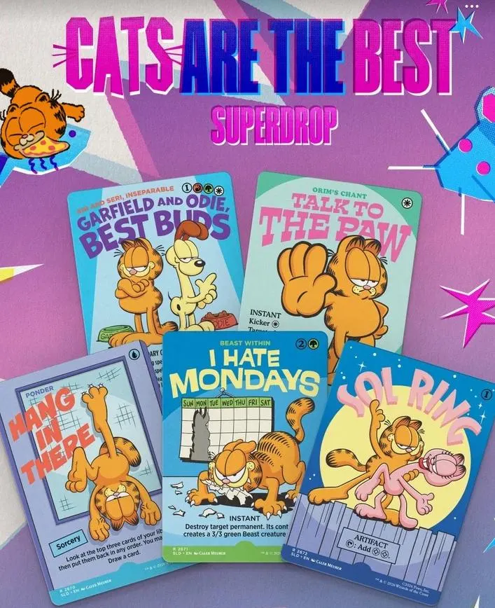 Cats Are the Best Superdrop: 40 Cards (Foil) - Image 3