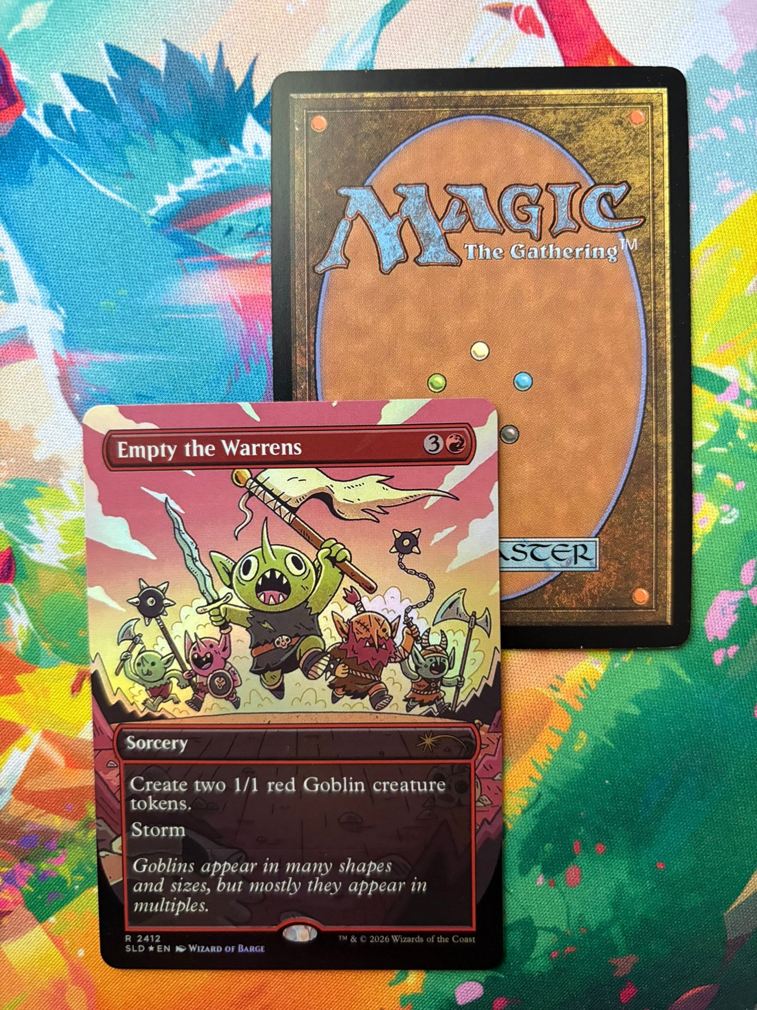 Empty the Warrens SLD #2412 Foil
