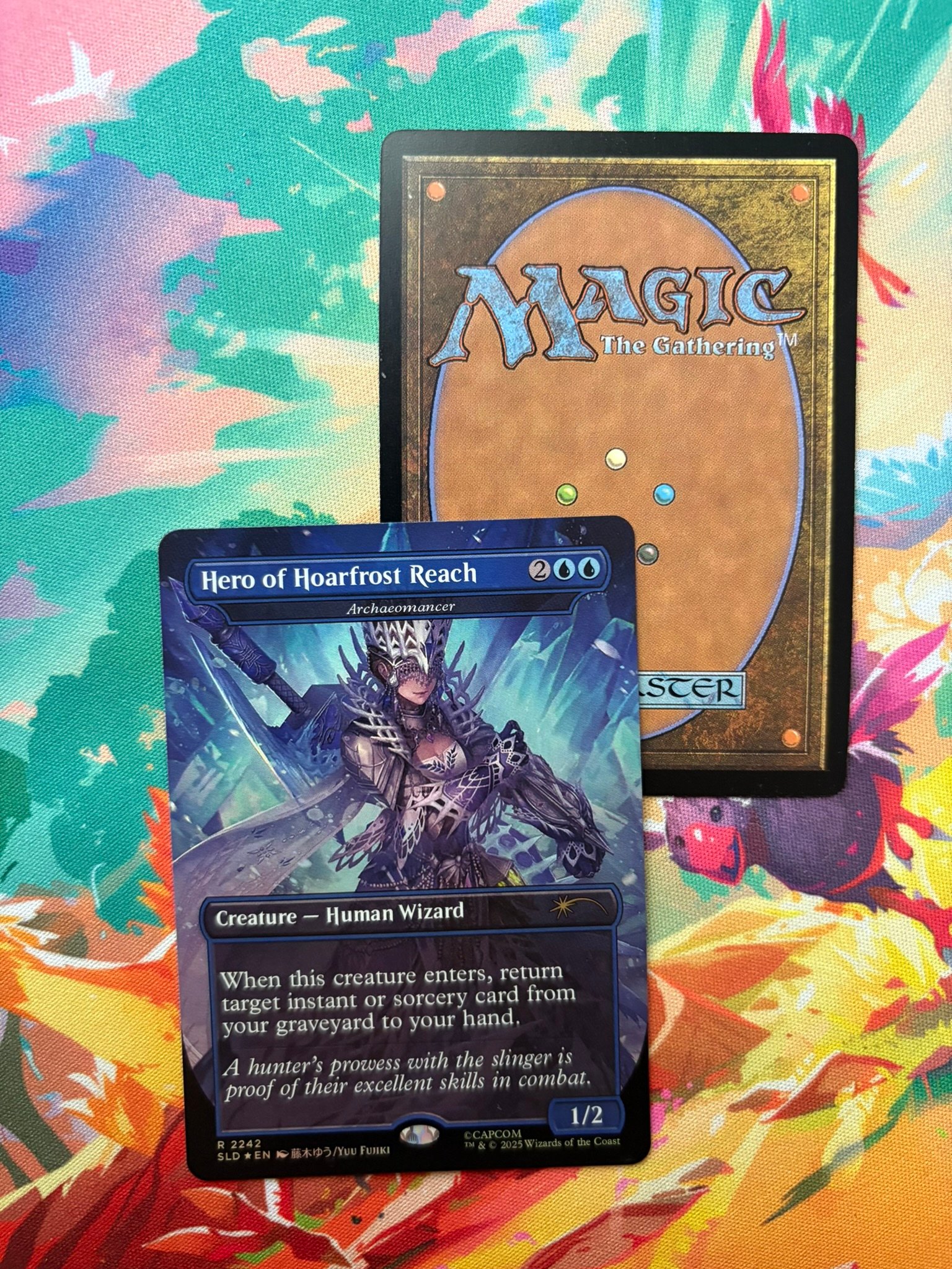 Hero of Hoarfrost Reach (Archaeomancer) SLD #2242 Foil