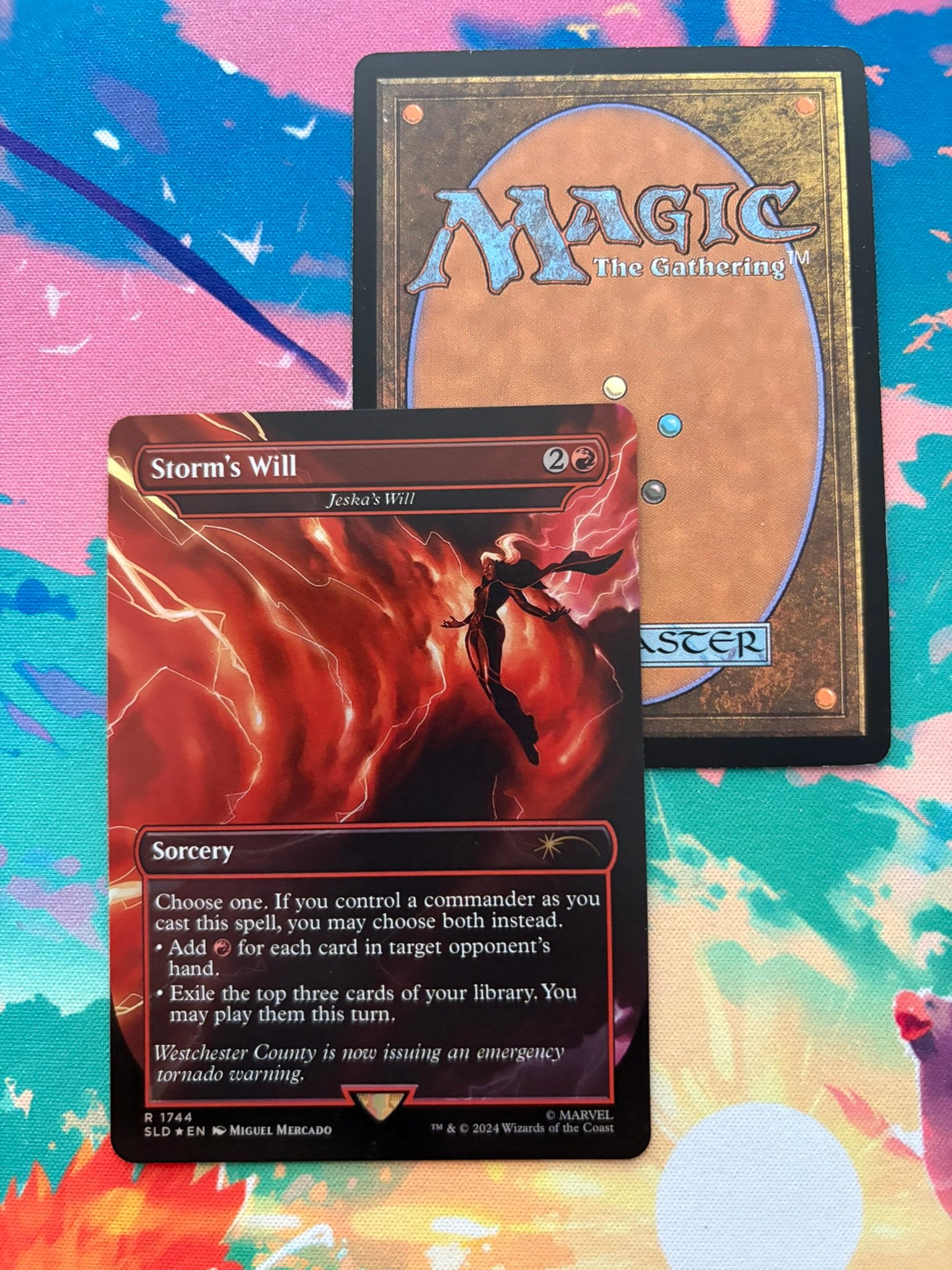 Storm's Will (Jeska's Will) SLD #1744 Foil