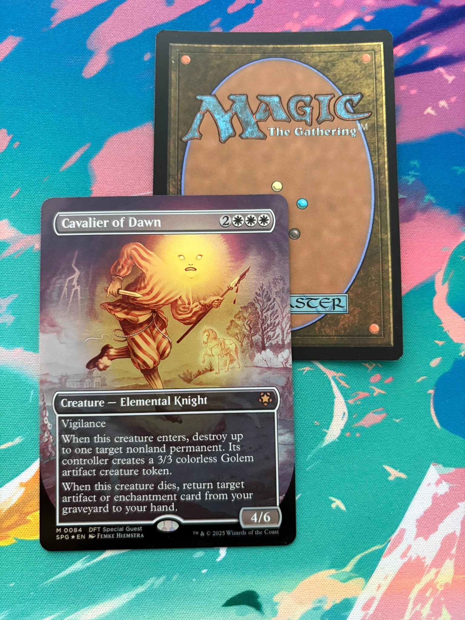 Cavalier of Dawn SPG #0084 Foil