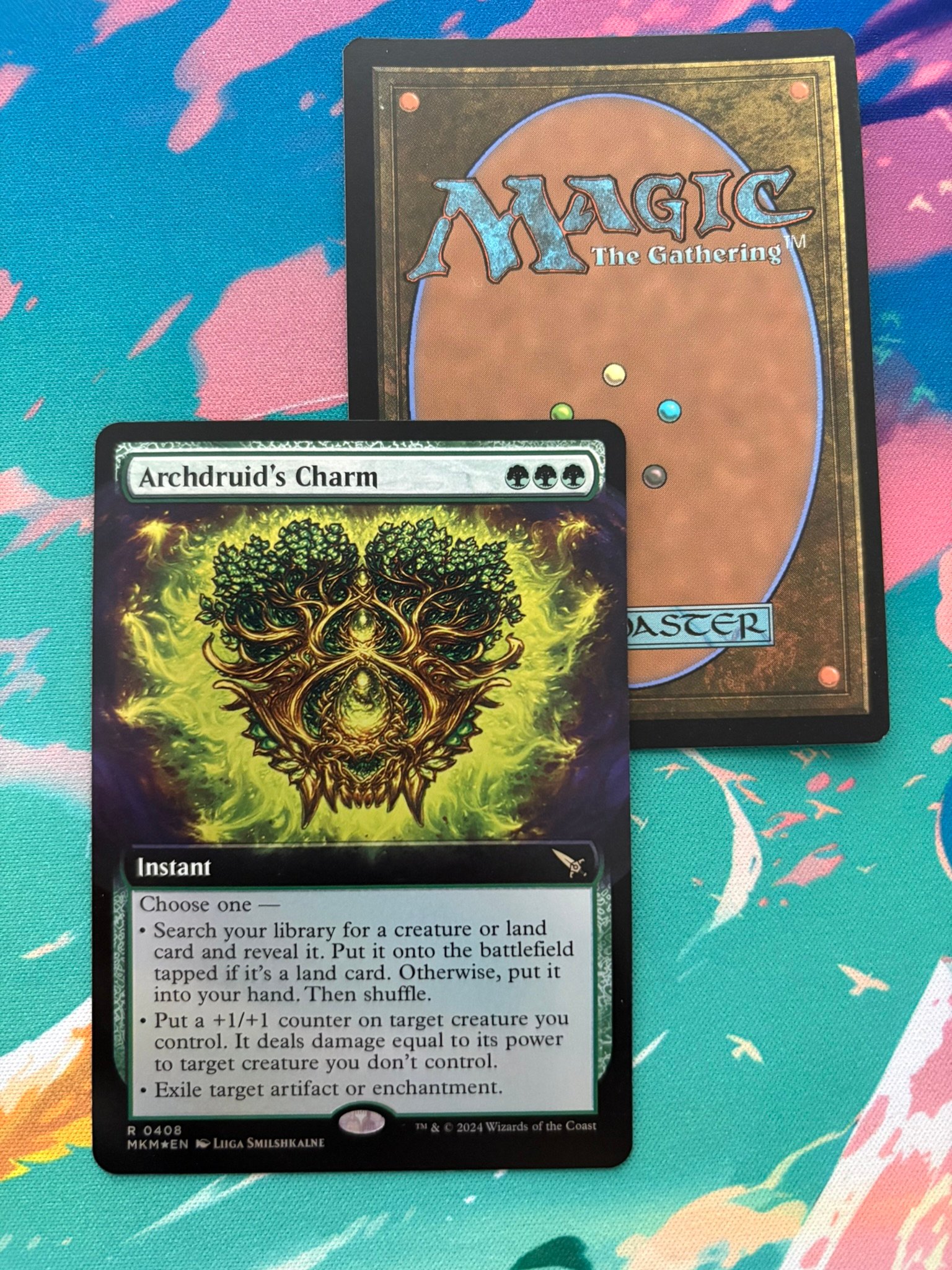 Archdruid's Charm MKM #0408 Foil
