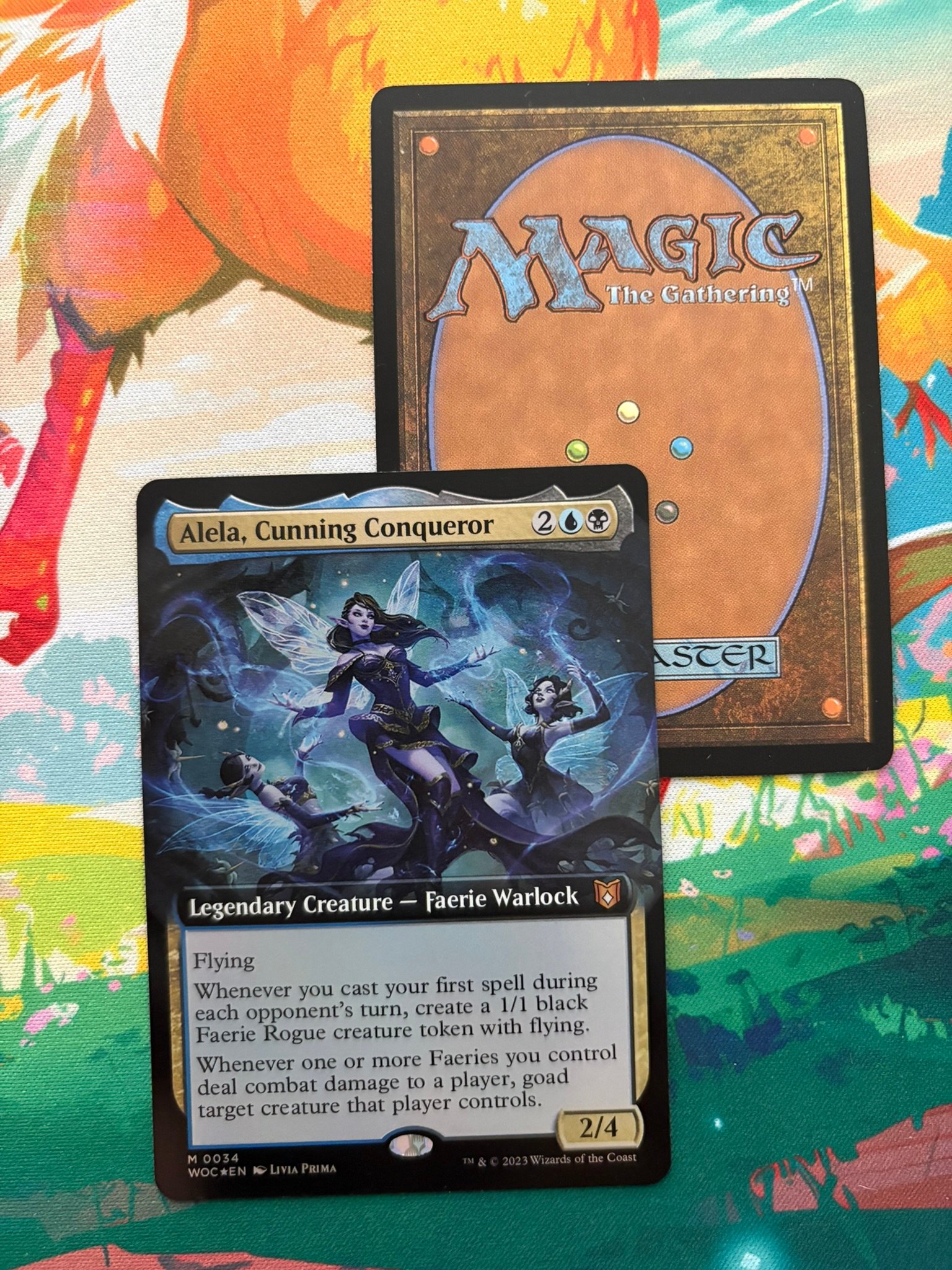 Alela, Cunning Conqueror WOC #0034 Foil