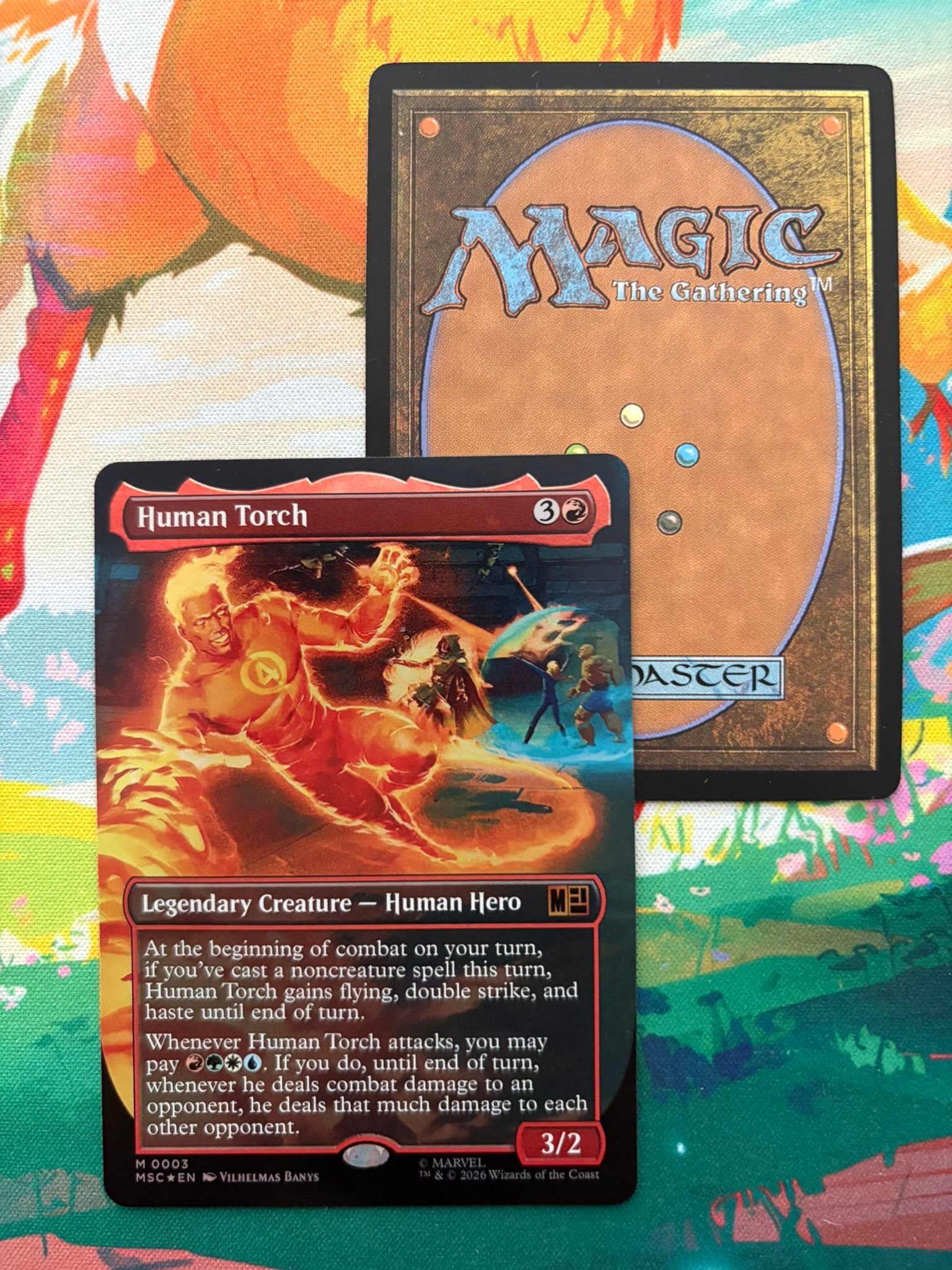 Human Torch MSC #0003 Foil