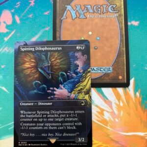 Spitting Dilophosaurus REX #0003 Foil