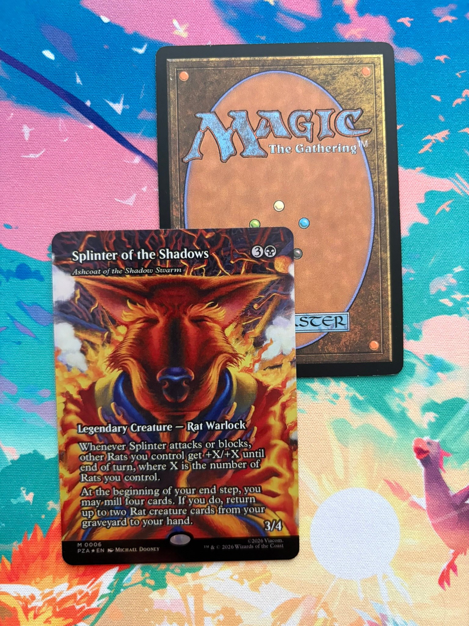 Splinter of the Shadows (Ashcoat of the Shadow Swarm) PZA #0006 Foil