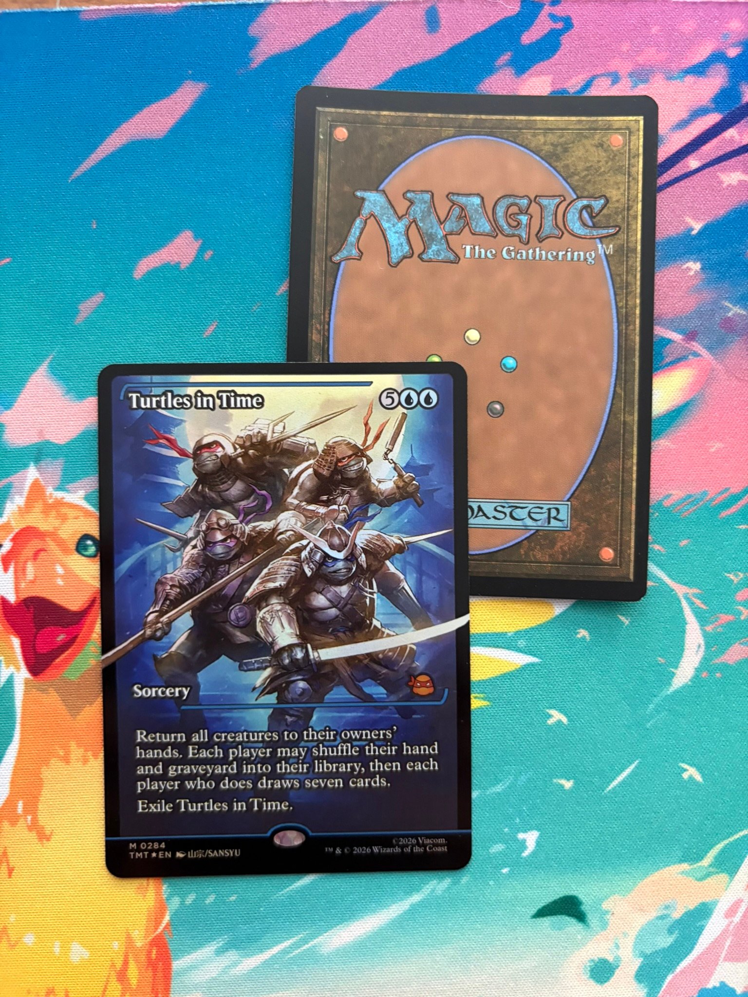 Turtles in Time TMT #0284 Foil