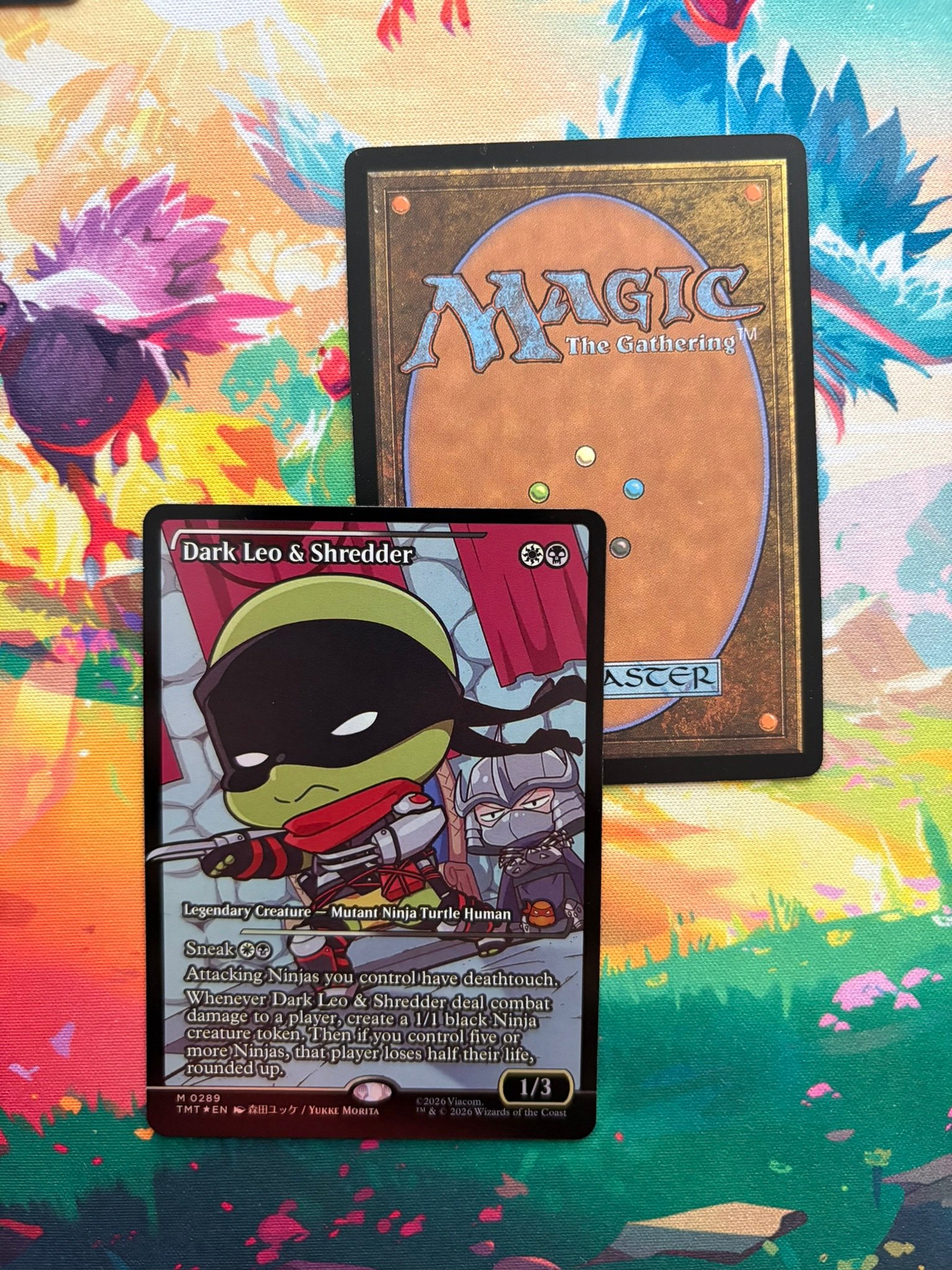 Dark Leo & Shredder TMT #0289 Foil