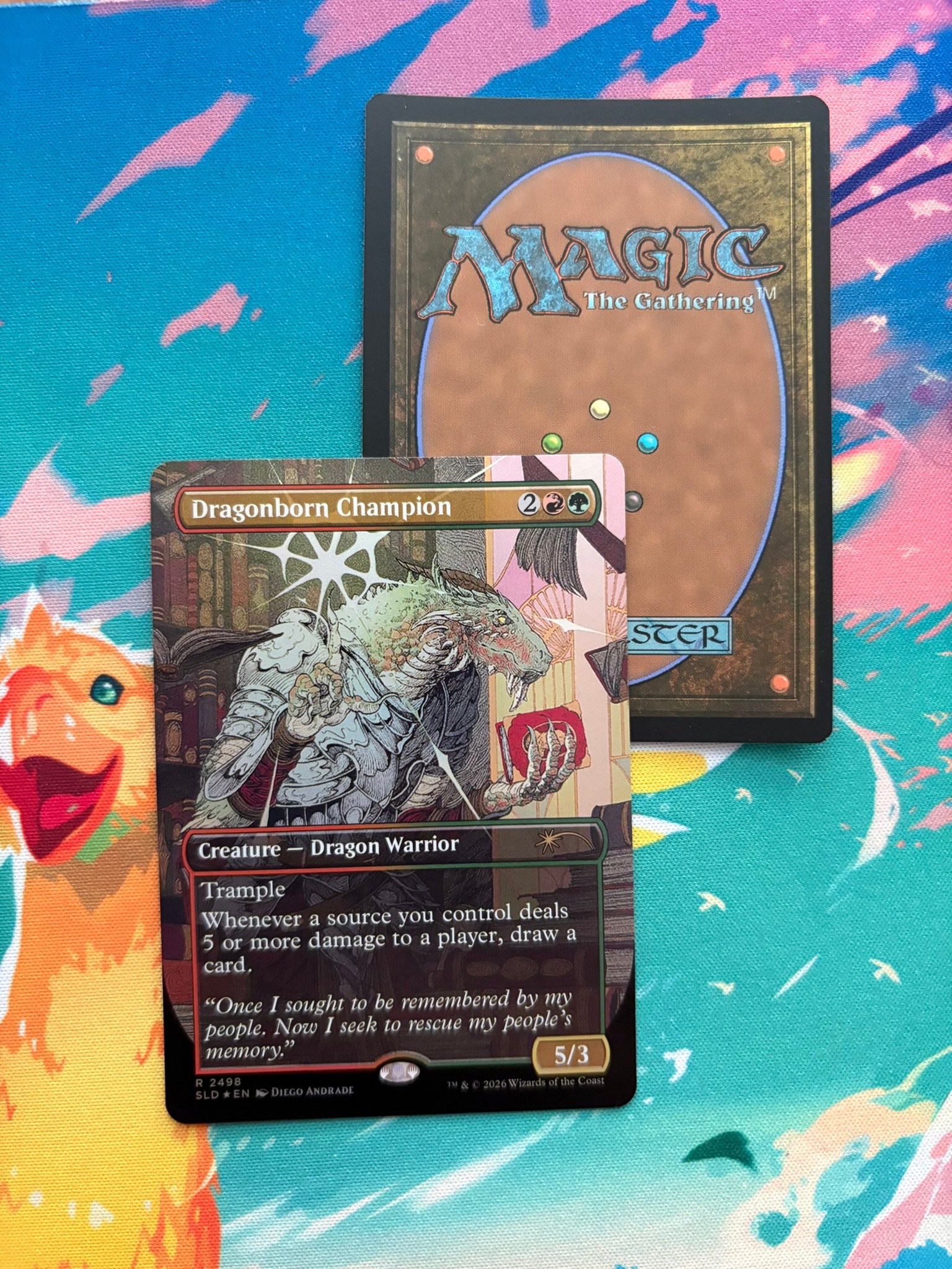 Dragonborn Champion SLD #2498 Foil