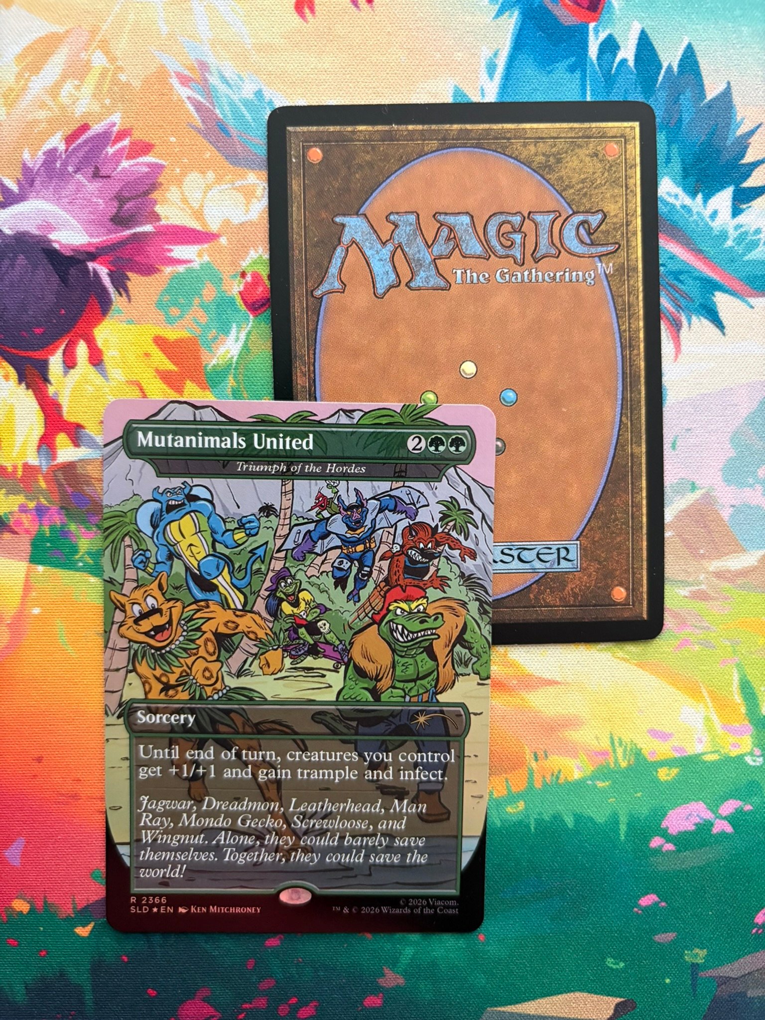 Mutanimals United (Triumph of the Hordes) SLD #2366 Foil