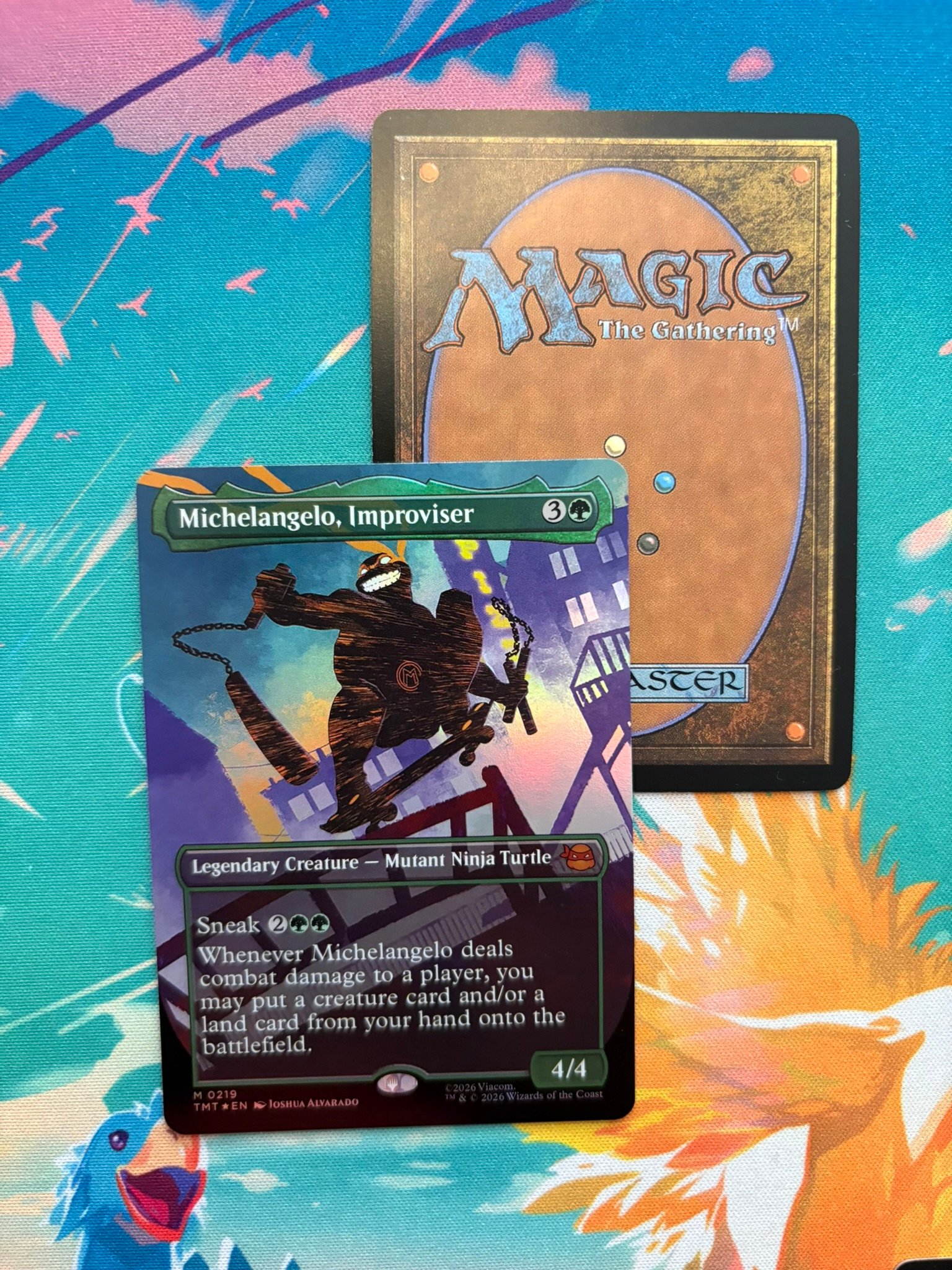 Michelangelo, Improvisor TMT #0219 Foil