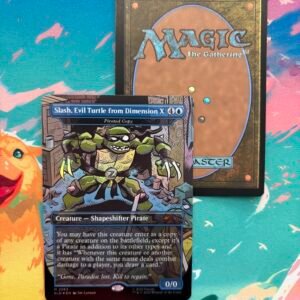 Slash, Evil Turtle from Dimension X (Pirated Copy) SLD #2363 Foil