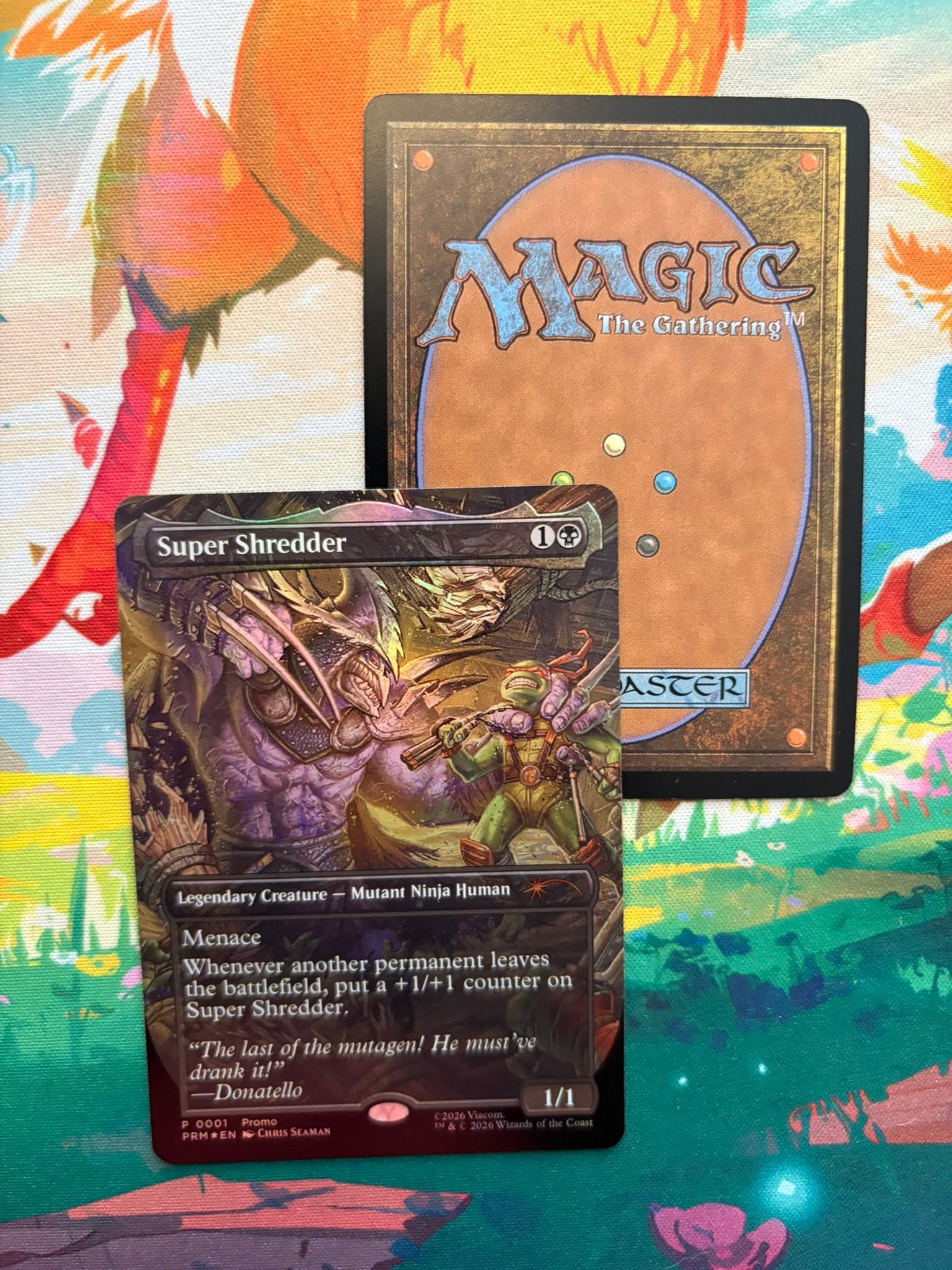 Super Shredder PRM #0001 Foil