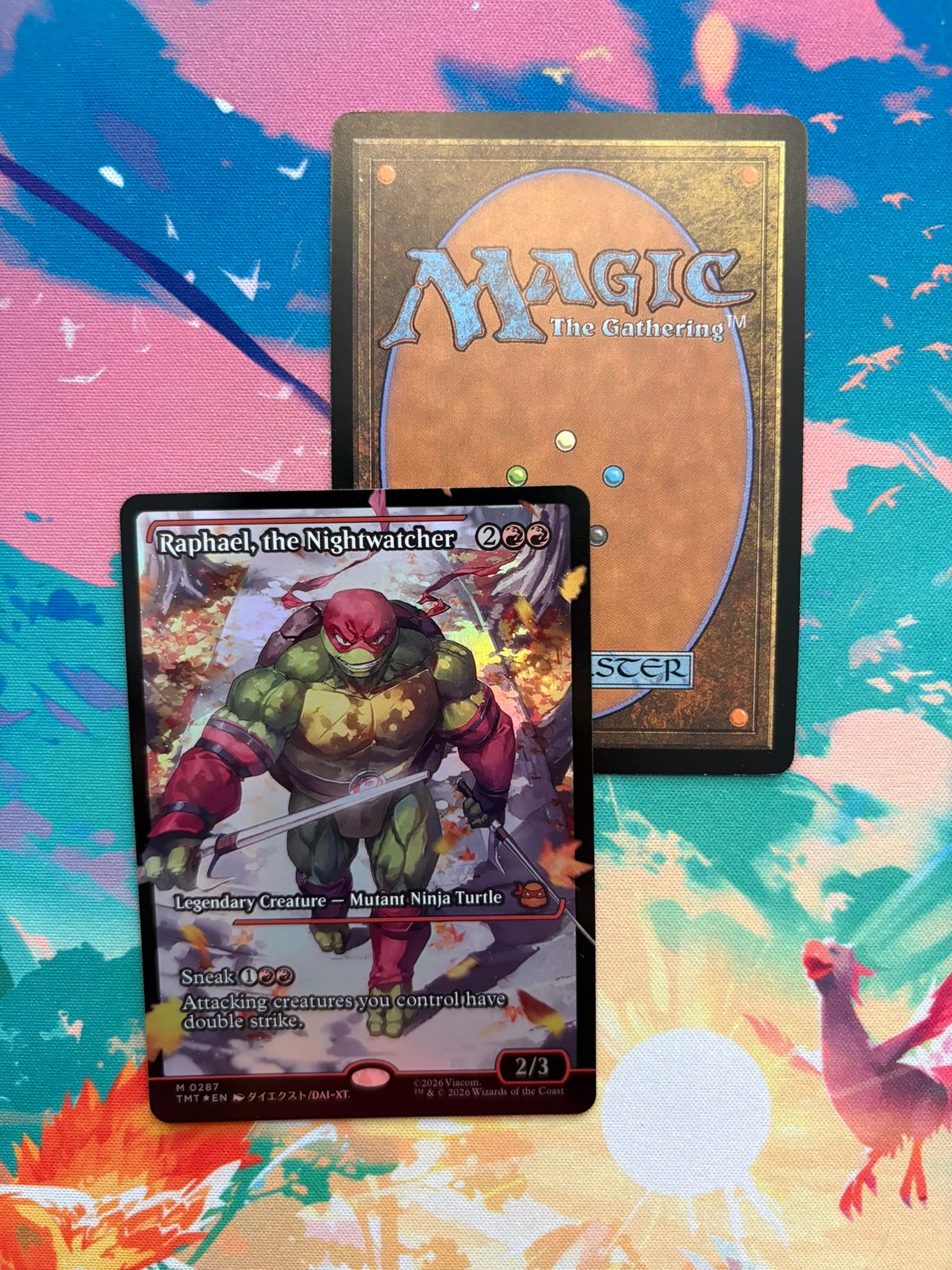 Raphael, the Nightwatcher TMT #0267 Foil