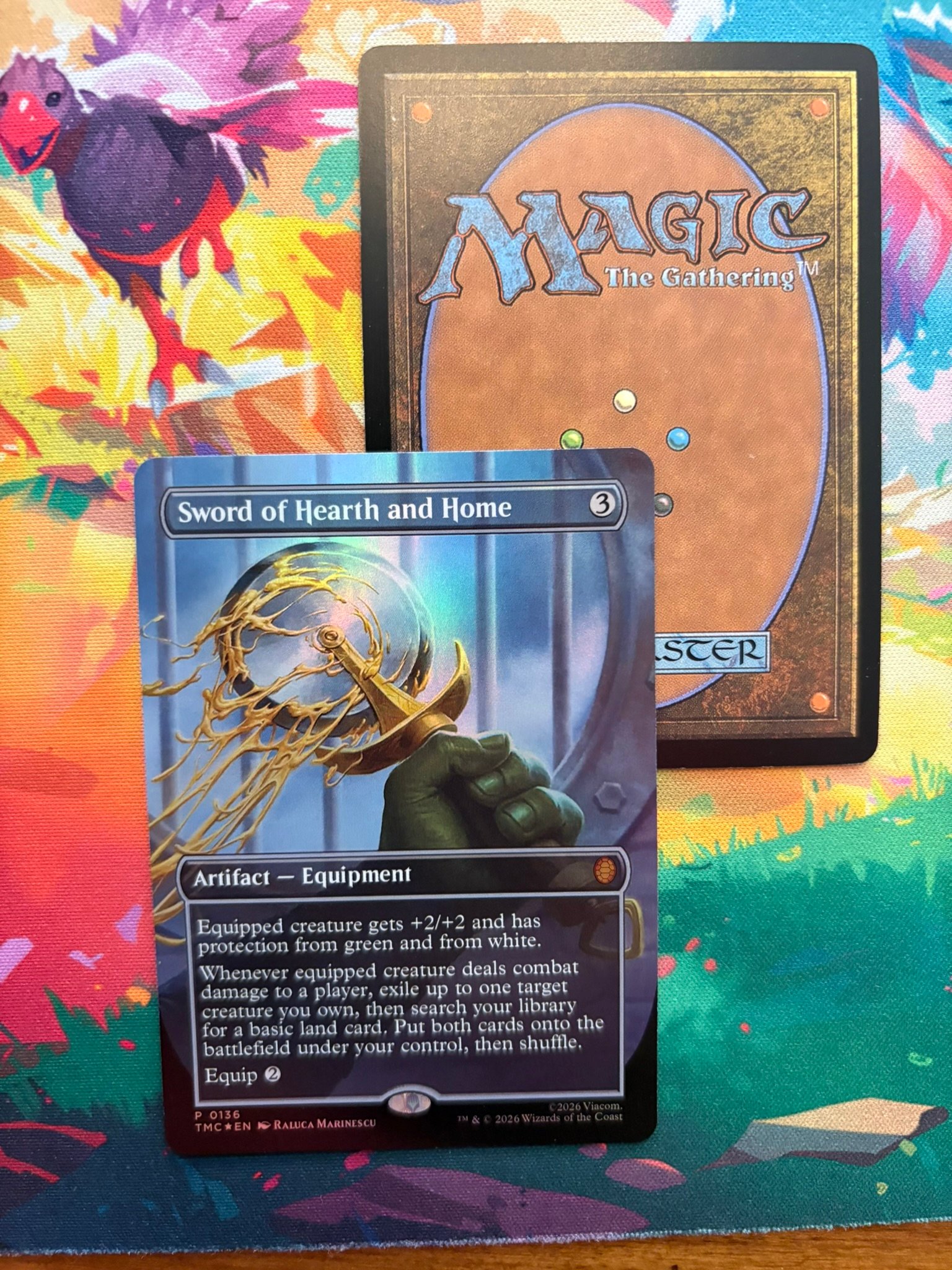 Sword of Hearth and Home TMC #0136 Foil
