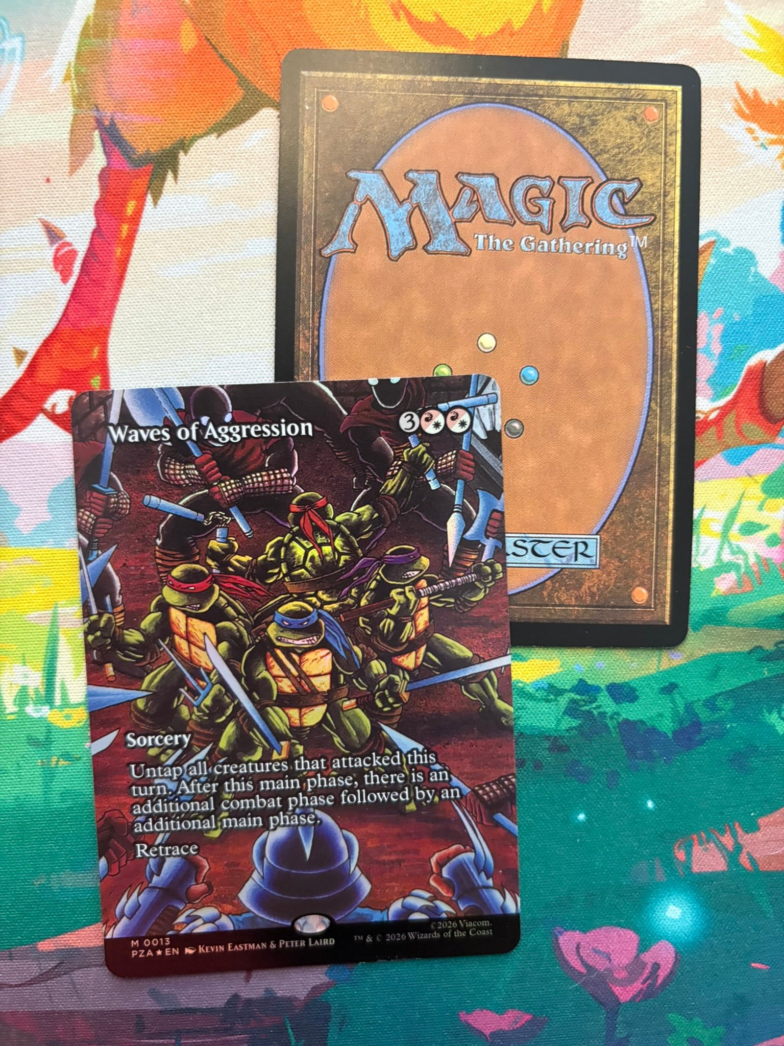 Waves of Aggression PZA #0013 Foil