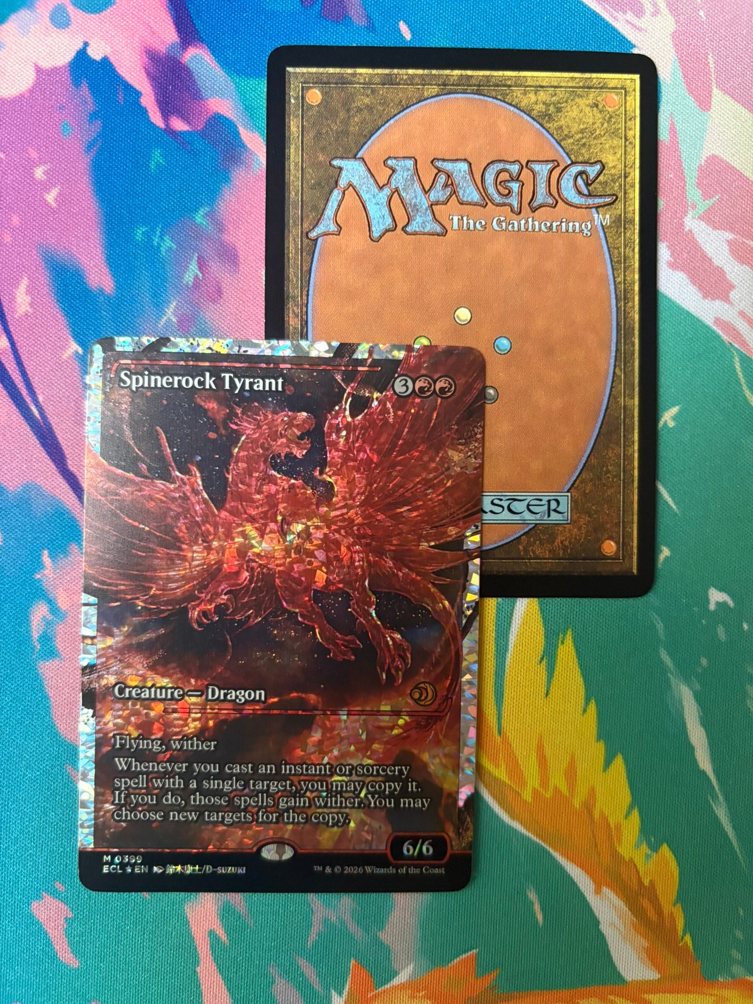 Spinerock Tyrant ECL #399 Fracture Foil