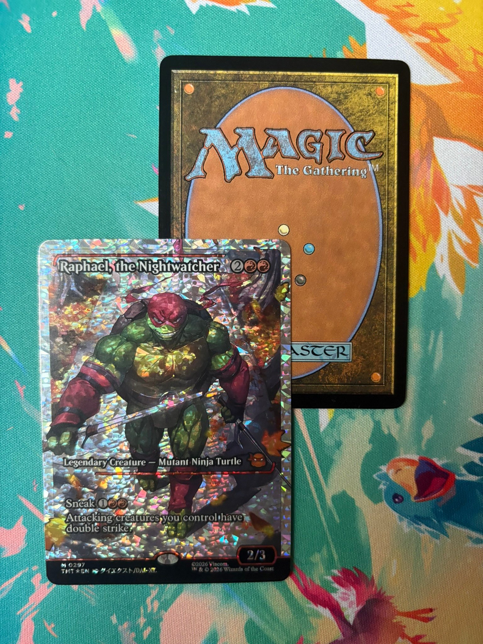 Raphael, the Nightwatcher TMT #297 Fracture Foil