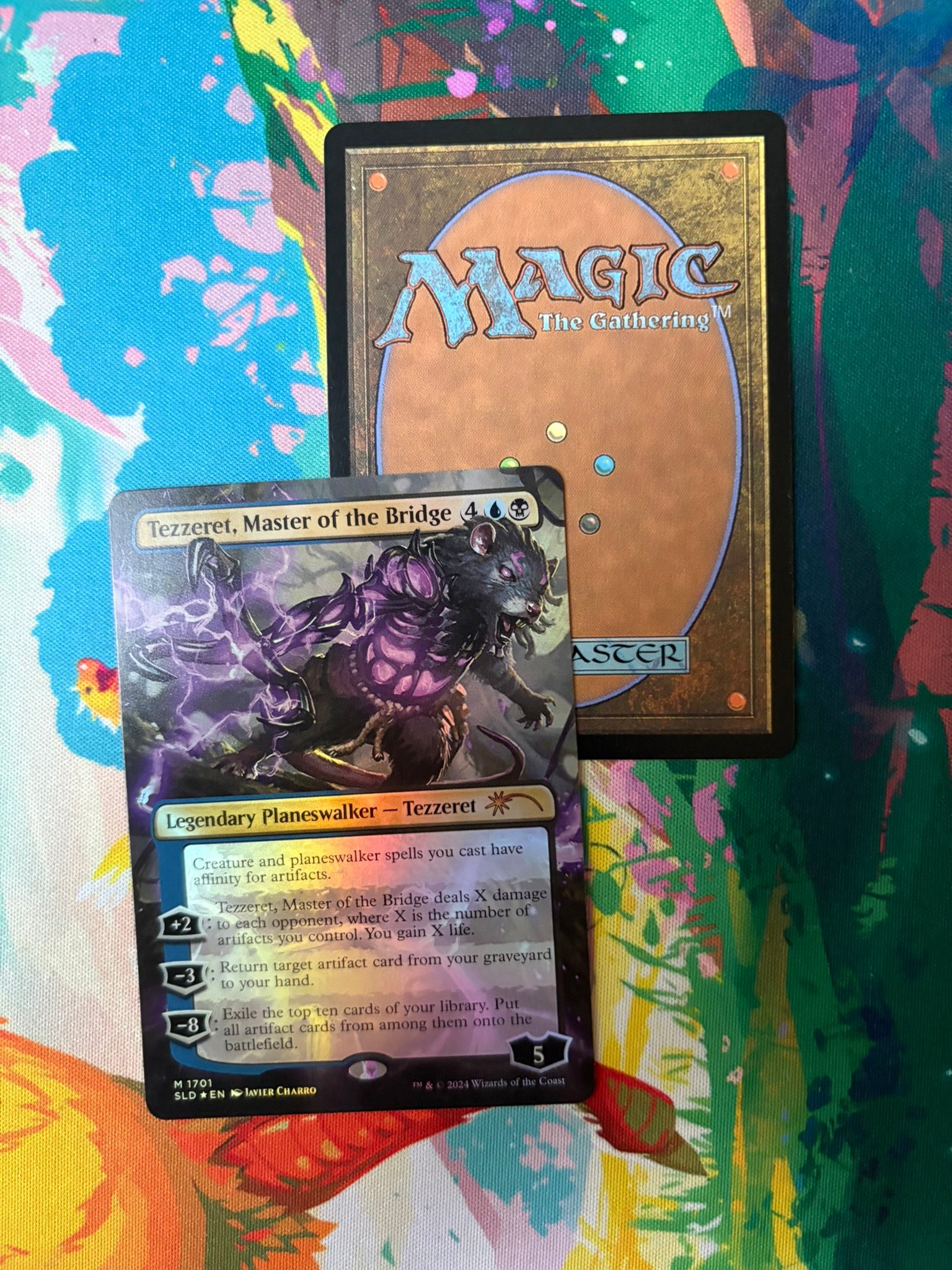 Tezzeret, Master of the Bridge SLD #1701 Foil