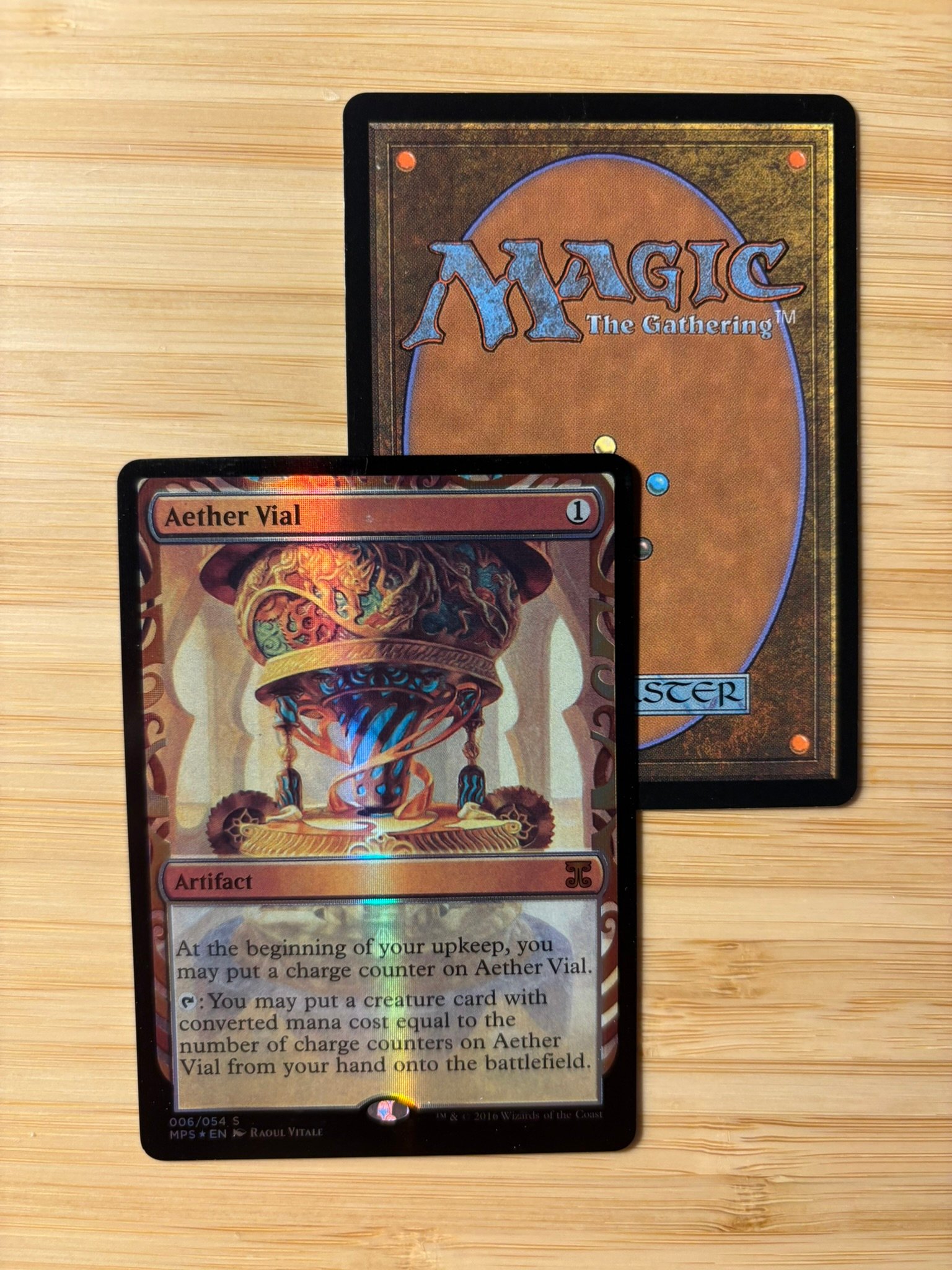 Aether Vial MPS Foil