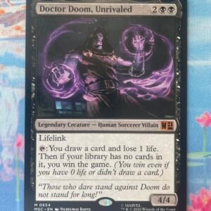 Doctor Doom, Unrivaled [MSC] #654