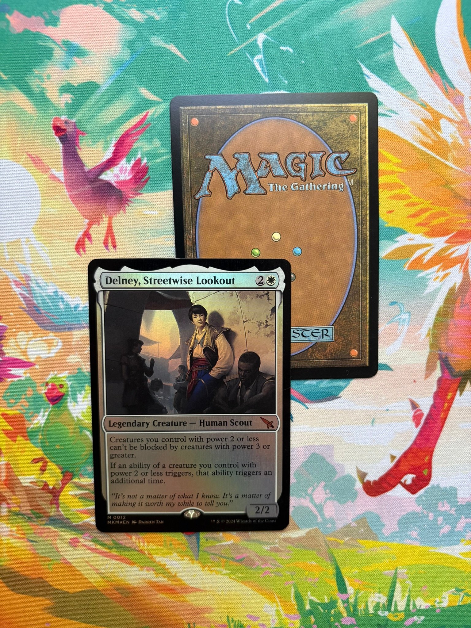Delney, Streetwise Lookout MKM Regular Art #12 Foil