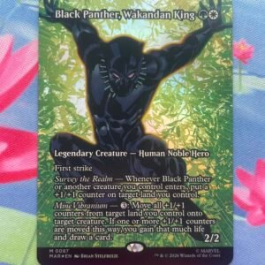 Black Panther, Wakandan King [MAR] #87 Foil