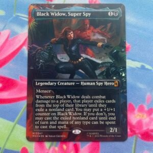 Black Widow, Super Spy [MSH] #347 Foil