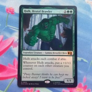 Hulk, Brutal Brawler [MSC] #833 Foil
