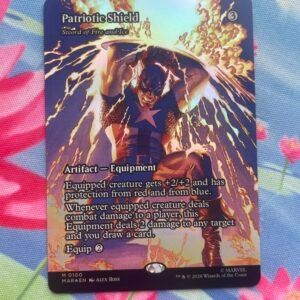 Patriotic Shield (Sword of Fire and Ice) [MAR] #100 Foil