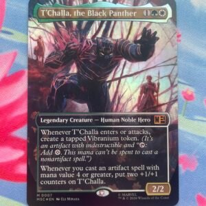 T'Challa, the Black Panther [MSC] #7 Foil